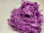 Linen Fuzzy Ribbon - Purple - SilkRouteIndia