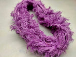 Linen Fuzzy Ribbon - Purple - SilkRouteIndia