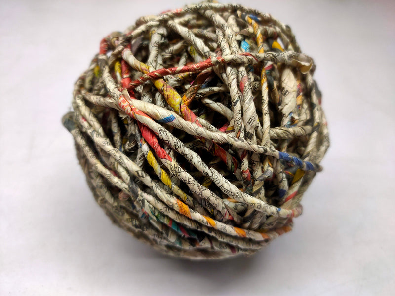 Indian Newspaper Yarn