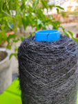 Recycled Sari Silk Yarn Prime - Black - SilkRouteIndia