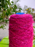 Recycled Sari Silk Yarn Prime Pink - SilkRouteIndia