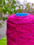 Recycled Sari Silk Yarn Prime Pink - SilkRouteIndia - Recycled Sari Silk Yarn Prime Pink that is available in multitude of colors, and being premium, you get extra length of yarn in the same weight. We fabricate Sari Silk Yarn from the bi-product of sari and silk production units. The Yarn, available with us, is hand spun into bright hanks which is suitable for number of Handicrafts applications