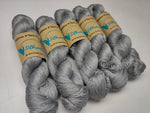 Mulberry Silk Yarn - 600M/100Gr. - Grey - SilkRouteIndia