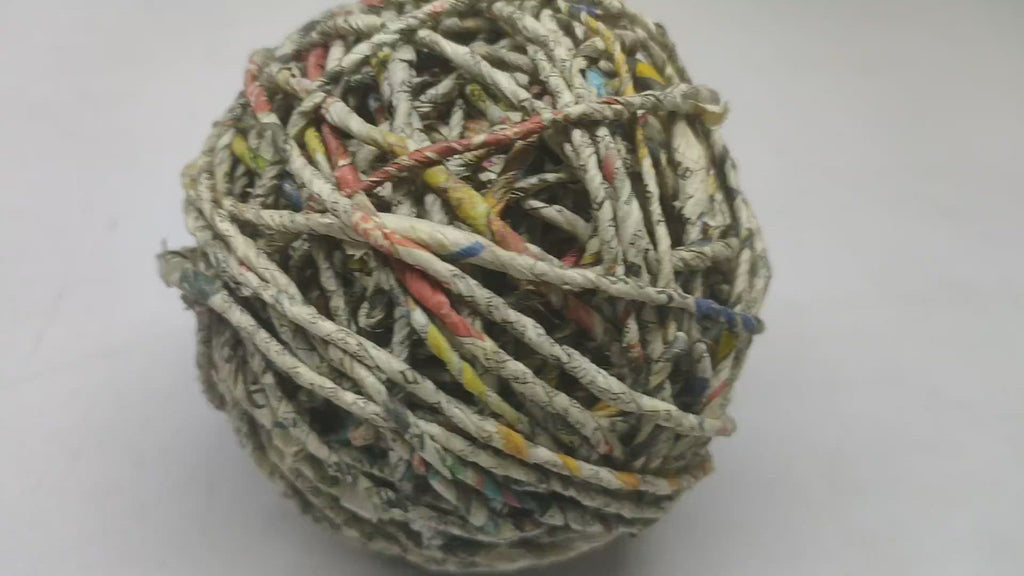 Indian Newspaper Yarn