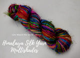 Recycle Sari Silk Yarn Prime - Multicolor - SilkRouteIndia