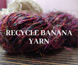 Recycled Banana Yarn- Multicolor - SilkRouteIndia