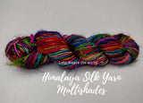 Recycle Sari Silk Yarn Prime - Multicolor - SilkRouteIndia