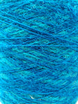 Recycle Sari Silk Yarn Prime - Sea Blue - SilkRouteIndia